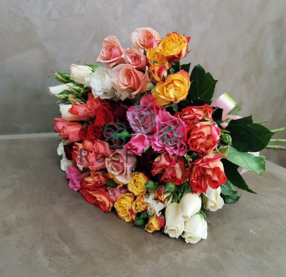 Букет цветов из: Розы в Раздольном Ставропольского края