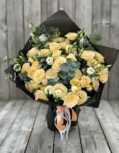 Букет цветов из:  Розы и Лизиантусы #REPLACE_PRED# Раздольном Ставропольского края