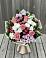 Букет цветов из: Альстромерии, Гвоздики, Розы и Хризантемы в Раздольном Ставропольского края
