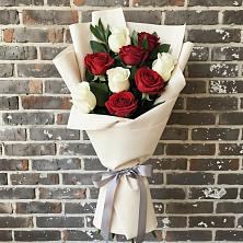 Букет цветов из:  Розы в Раздольном Ставропольского края