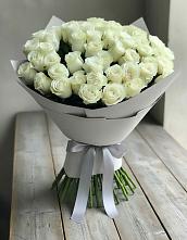 Букет 35 Белых роз в Раздольном Ставропольского края