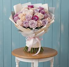 Букет цветов из:  Розы в Раздольном Ставропольского края