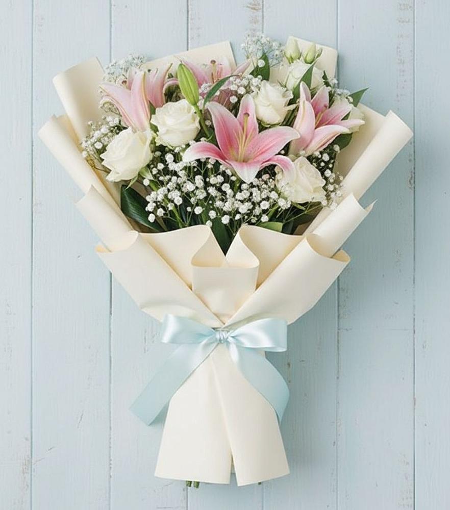 Букет цветов из: Лилии в Раздольном Ставропольского края