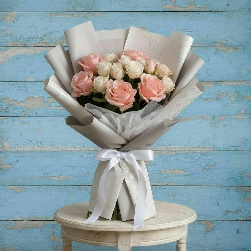 Букет цветов из: Розы в Раздольном Ставропольского края