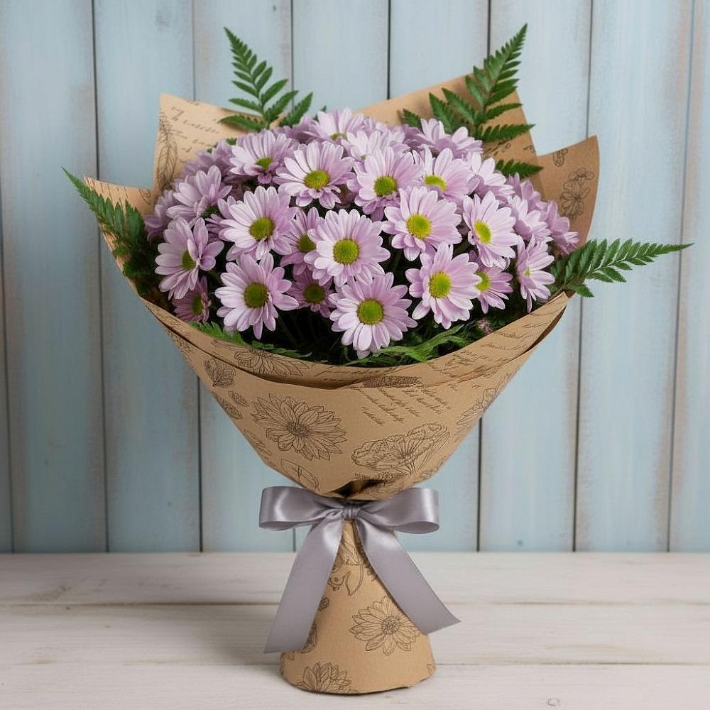 Букет цветов из: Хризантемы в Раздольном Ставропольского края