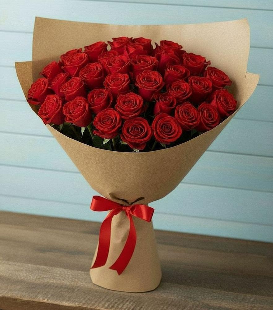 Букет Красные розы Милано в Раздольном Ставропольского края