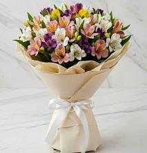 Букет цветов из:  Альстромерии в Раздольном Ставропольского края