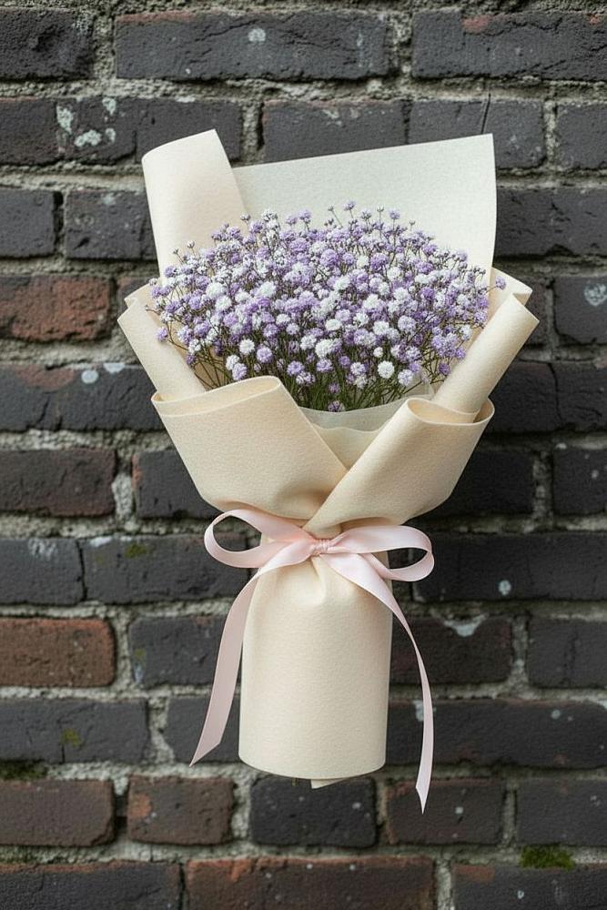 Букет цветов из: Гипсофила в Раздольном Ставропольского края