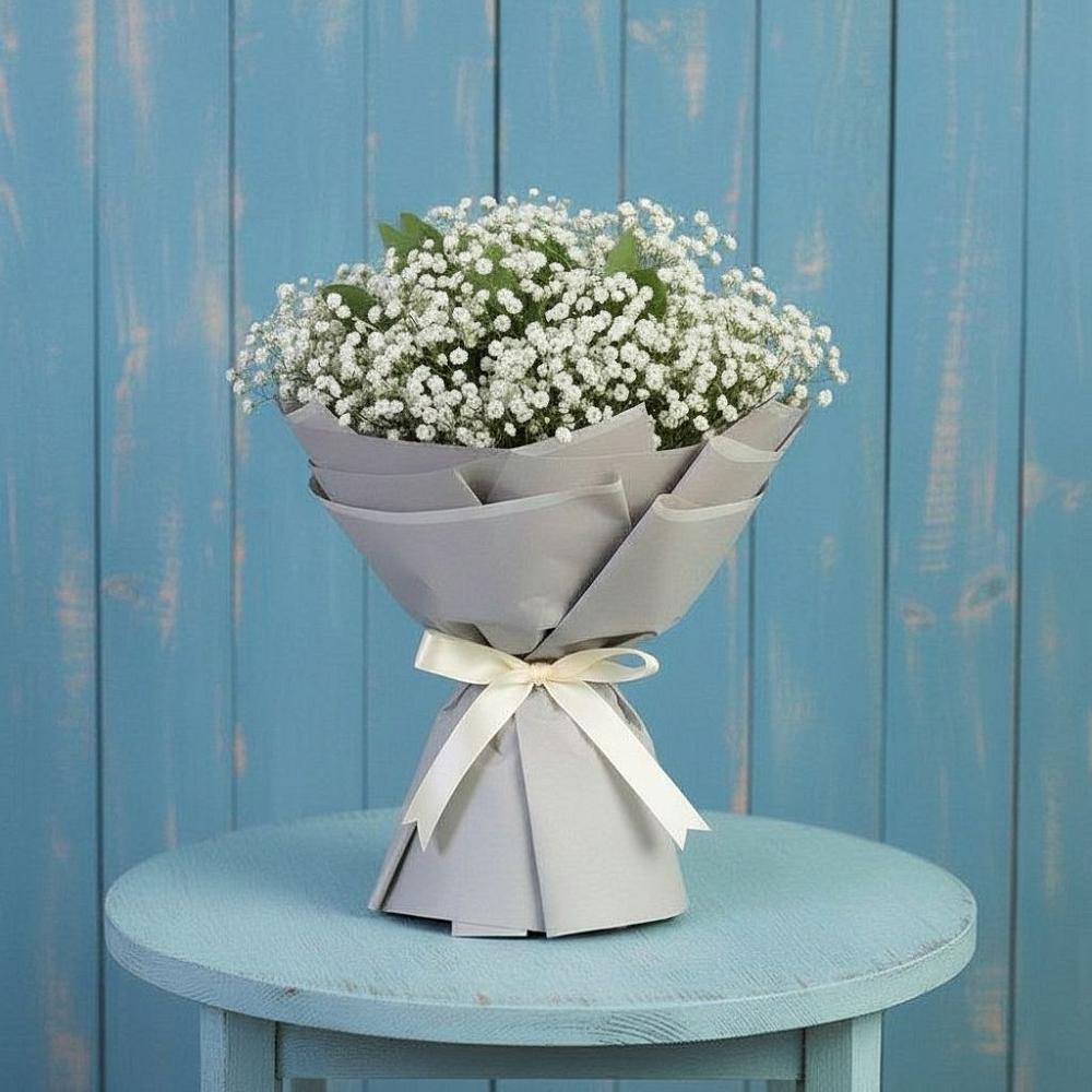 Букет цветов из: Гипсофила в Раздольном Ставропольского края