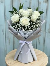 Букет цветов из:  Розы в Раздольном Ставропольского края