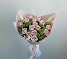 Букет цветов из:  Розы и Хризантемы в Раздольном Ставропольского края