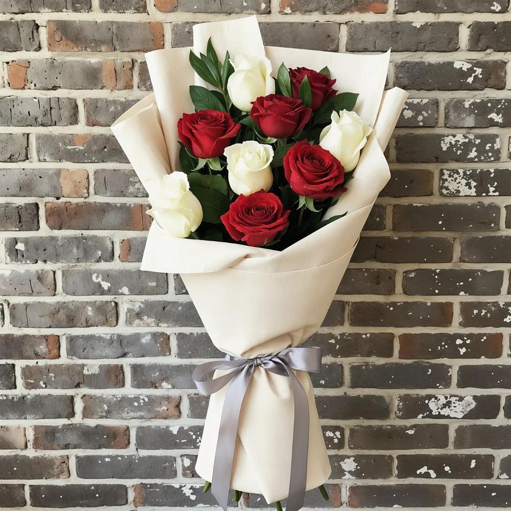 Букет цветов из: Розы в Раздольном Ставропольского края