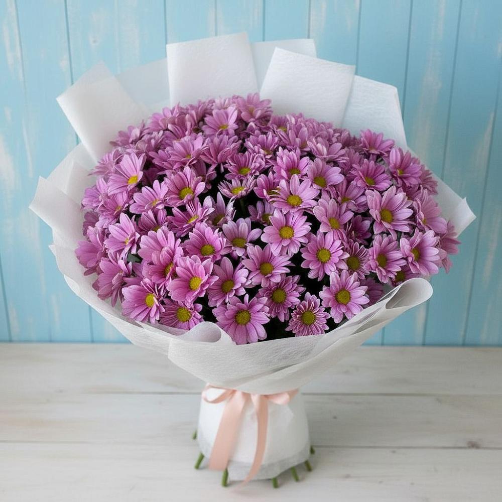 Букет цветов из: Хризантемы в Раздольном Ставропольского края