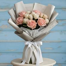 Букет цветов из:  Розы в Раздольном Ставропольского края