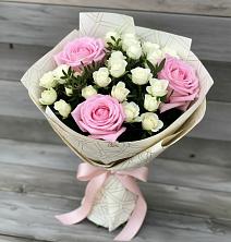 Букет цветов из:  Розы в Раздольном Ставропольского края