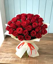Букет 29 Красных роз в Раздольном Ставропольского края