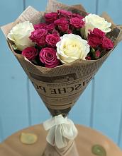 Букет цветов из:  Розы в Раздольном Ставропольского края