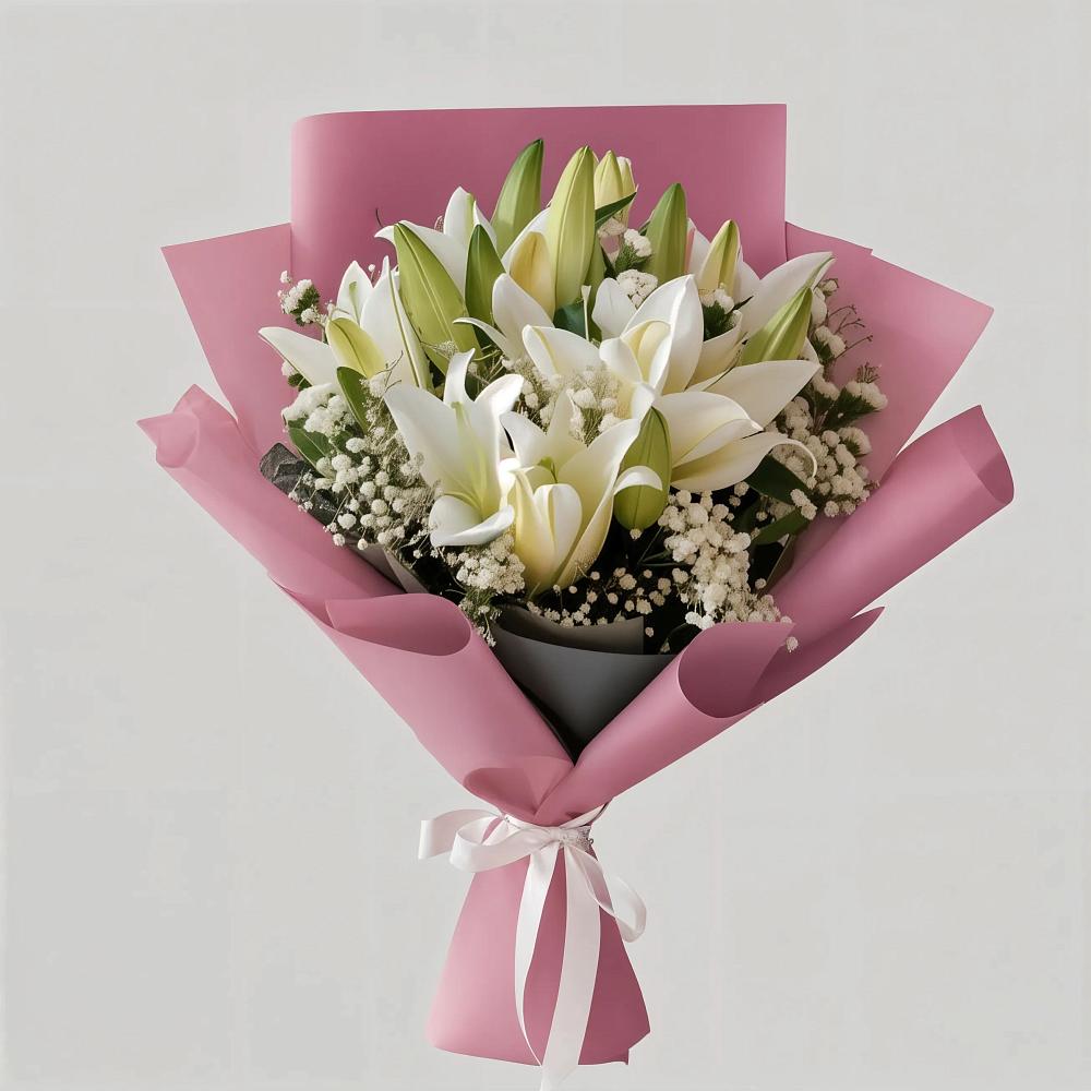 Букет цветов из: Лилии в Раздольном Ставропольского края