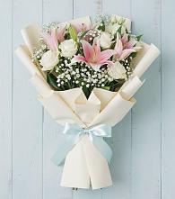Букет цветов из:  Лилии в Раздольном Ставропольского края