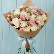 Букет цветов из:  Розы в Раздольном Ставропольского края